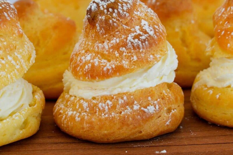 Sourdough Cream Puffs