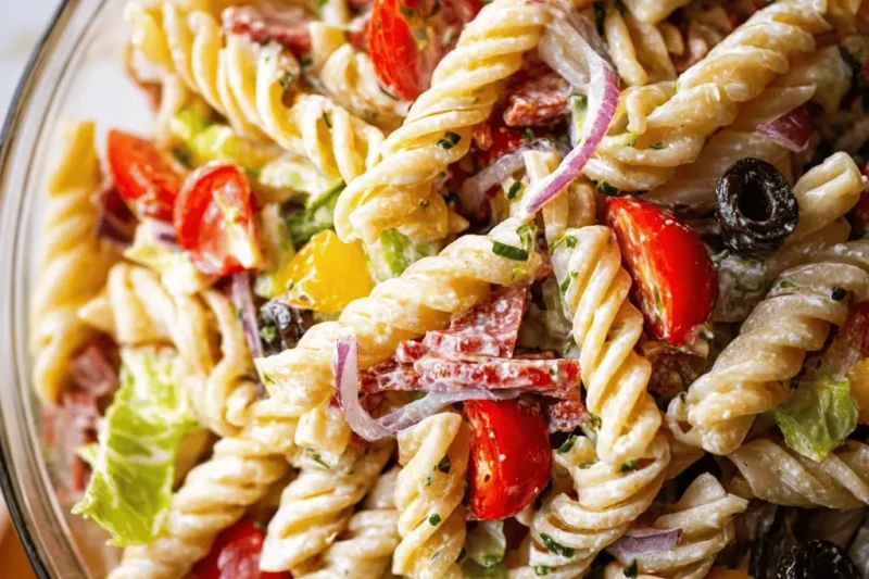 Italian Grinder Pasta Salad