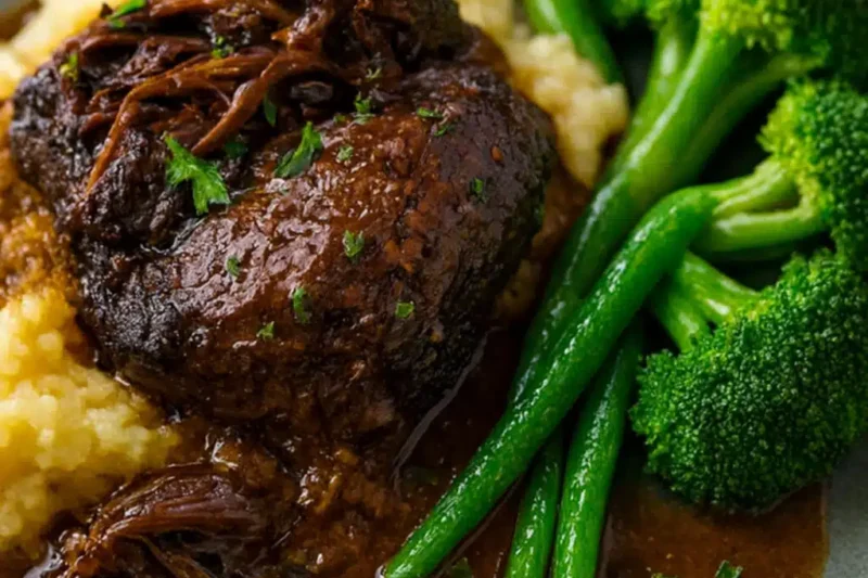 Slow Cooked Beef Cheeks recipe