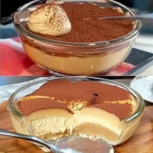 High Protein Tiramisu Cake